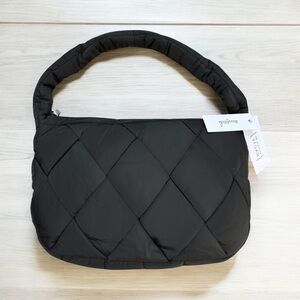Black Quilted Women's Bag